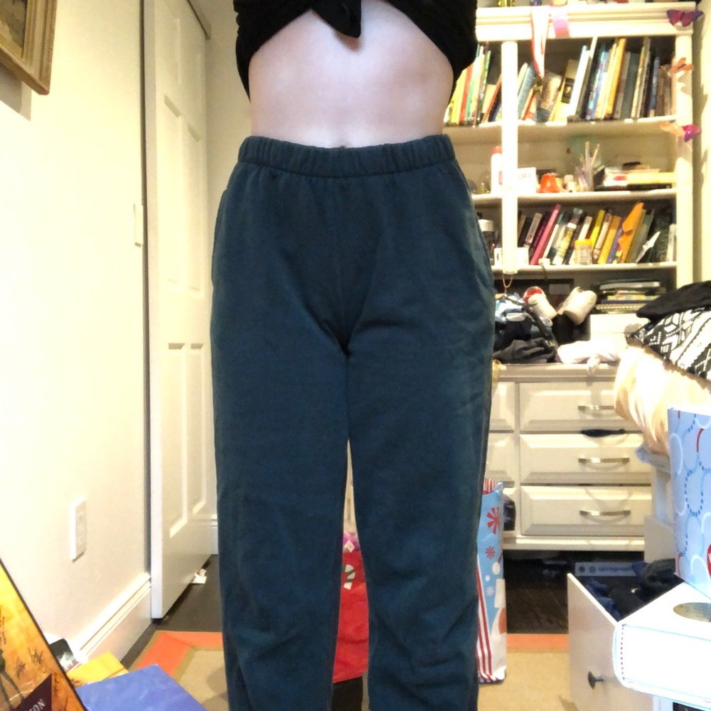brandy melville sweatpants (too short for my legs)
